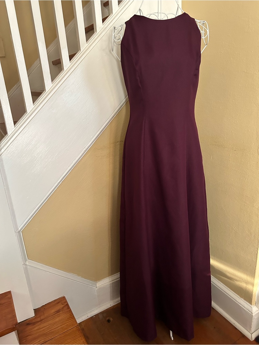 Bill Levkoff Deep Purple Formal Dress